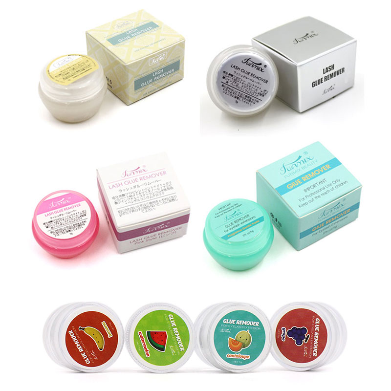 Lash Removal Cream - 10 قطعة 5 جرام المهنية كاذبة