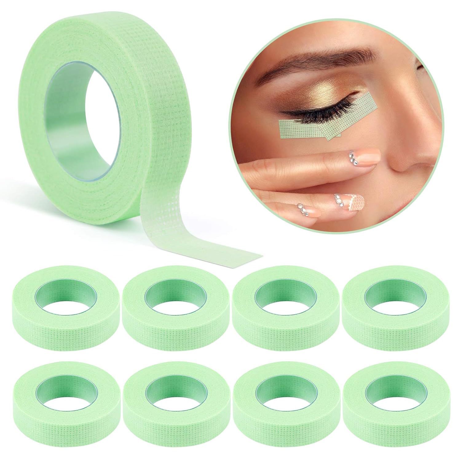 1 لفات رمش تمديد الوبر تنفس غي - مراجعة Lash Mapping Sticker وسعره