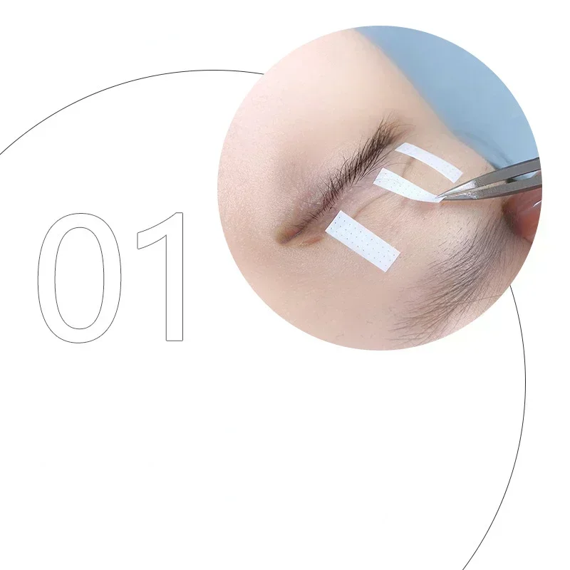 شريط رفع الرموش 4 مم، أشرطة ور - مراجعة Lash Mapping Sticker وسعره