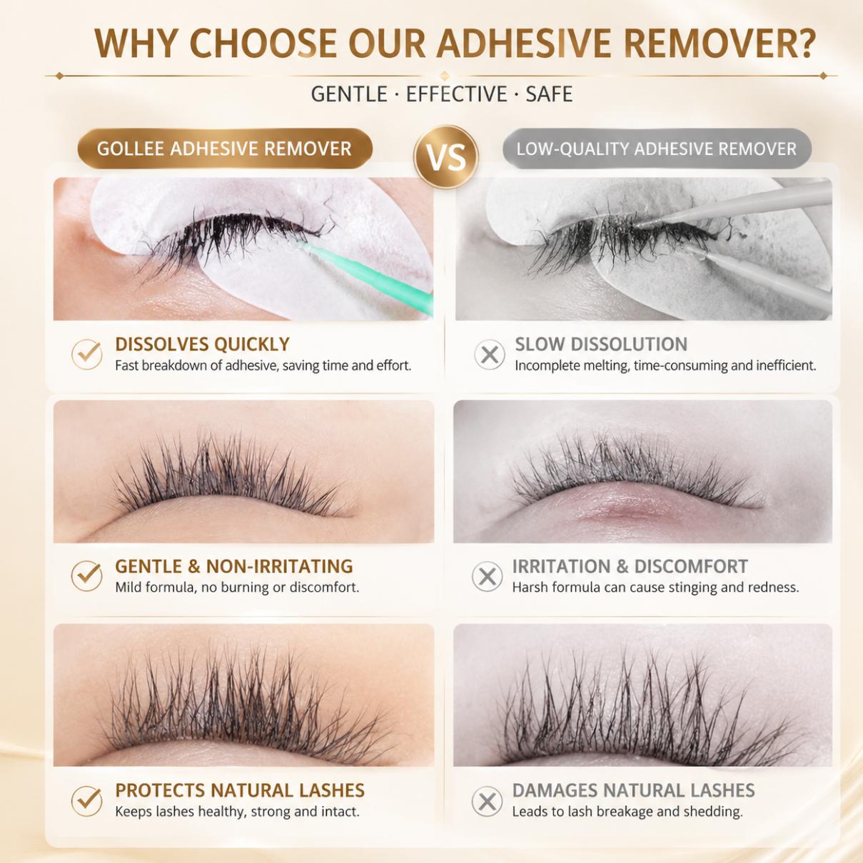 كريم إزالة لاصق الرموش برائحة  - مراجعة Lash Removal Cream وسعره
