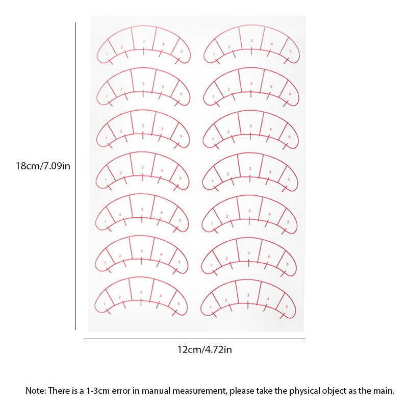 70/140 Pairs لاش رسم الخرائط م - مراجعة Lash Mapping Sticker وسعره