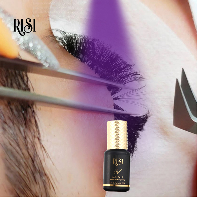 صمغ لوصلات تمديد العين UV سريع - مراجعة Eyelash Extension Eye Irritation وسعره