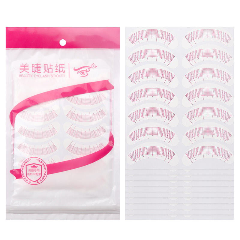 70 Pairs رمش رسم الخرائط ملصقا - مراجعة Lash Mapping Sticker وسعره
