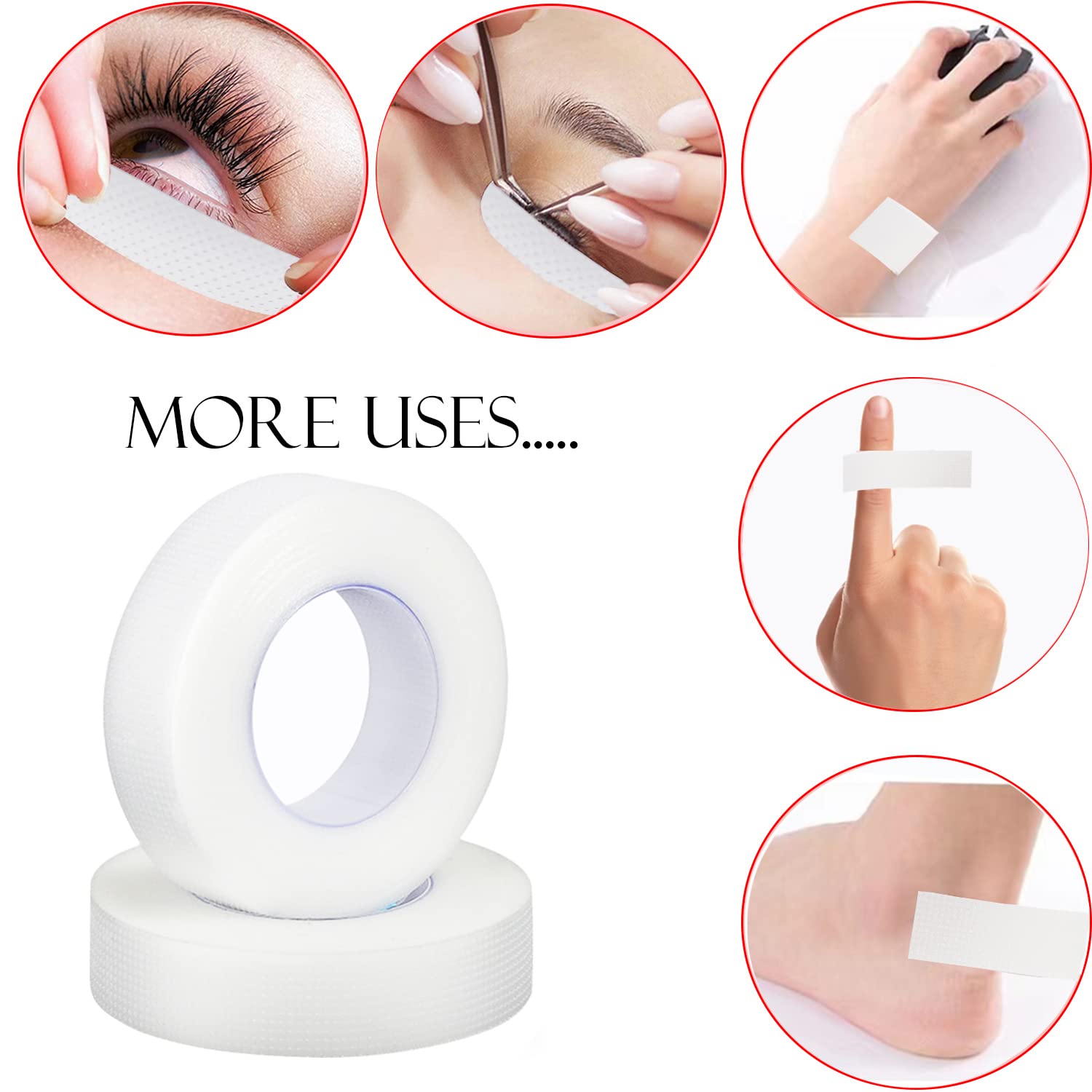 رمش الشريط نسيج لاصق شفاف 9 مت - مراجعة Lash Removal Cream وسعره