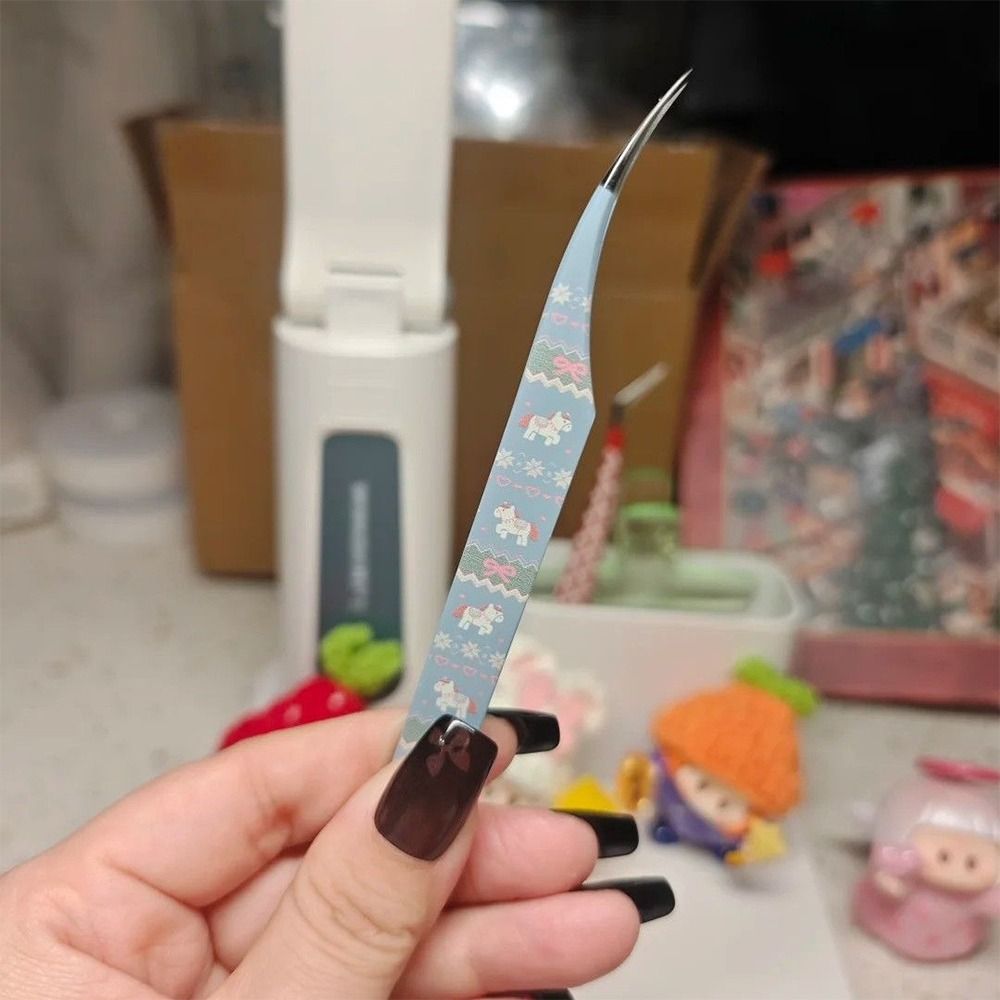 ملقط رموش من الفولاذ المقاوم ل - مراجعة Lash Mapping Sticker وسعره